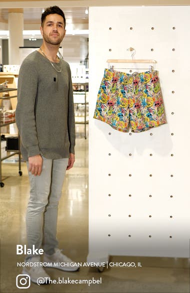 Boardies Skull Grillz Swim Trunks (Men) | Nordstrom