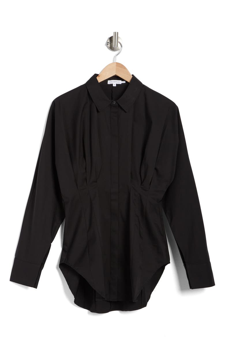 Good American Fitted Shirt, Alternate, color, 