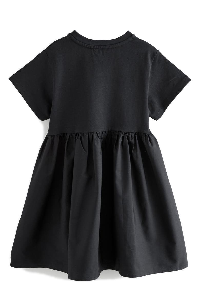 smALLSAINTS by ALLSAINTS Kids' Embroidered Logo Cotton T-Shirt Dress, Alternate, color, 