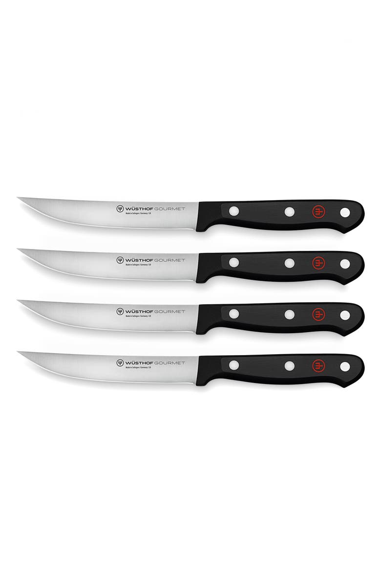 Wüsthof Gourmet 4-Piece Steak Knife Set, Main, color, 