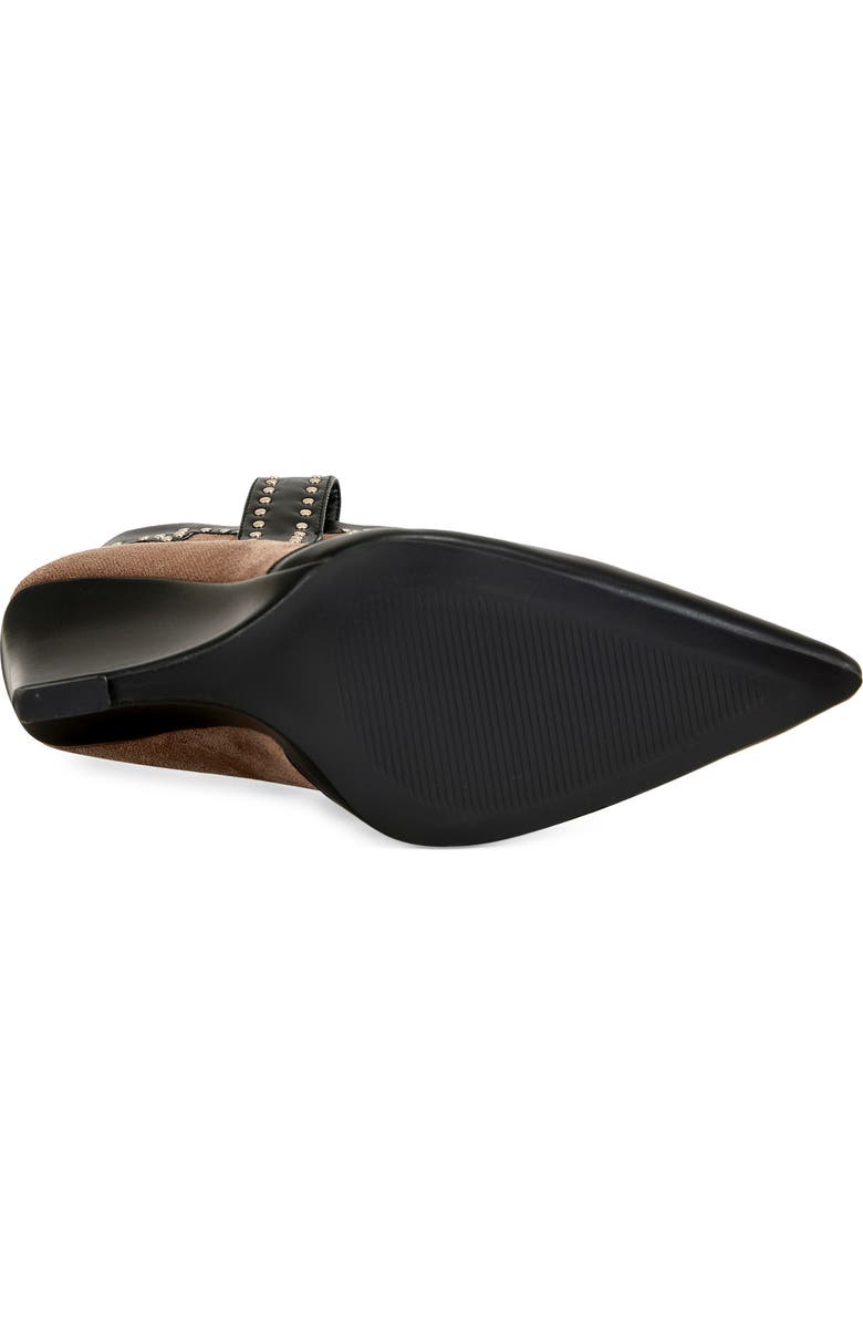 AZALEA WANG Vincent Peep Toe Wedge Boot, Alternate, color, Black