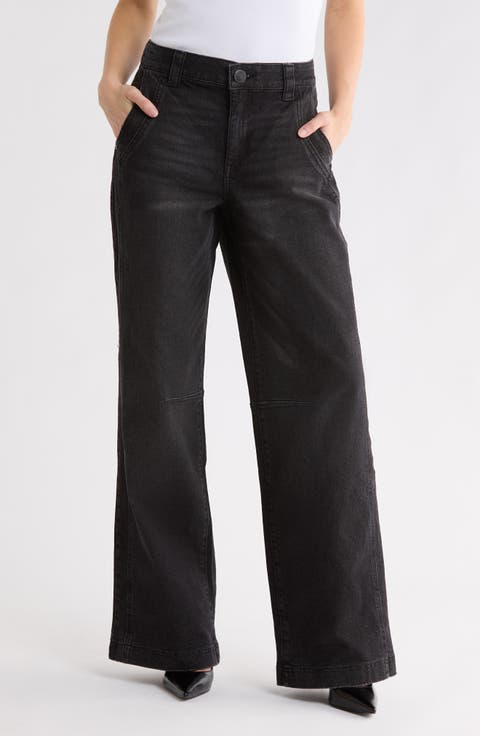 High Waist Wide Leg Jeans