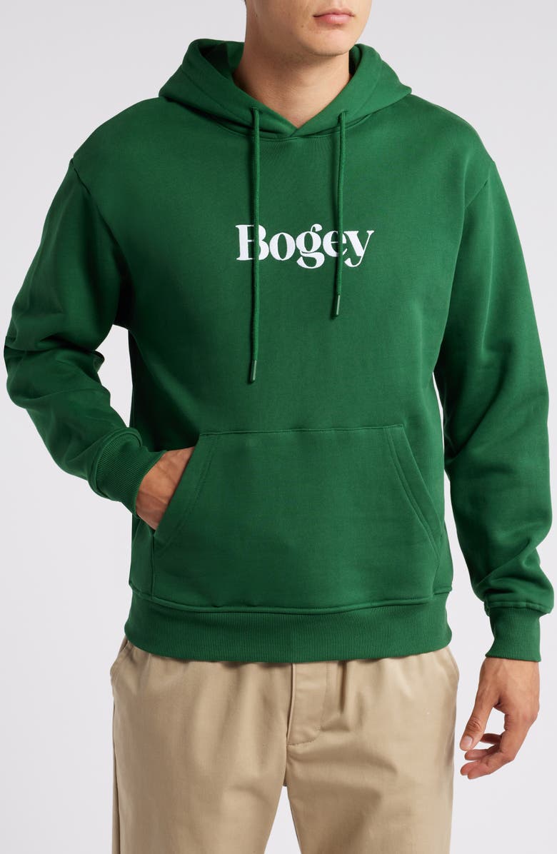 BOGEY BOYS Logo Cotton Graphic Hoodie, Main, color, 
