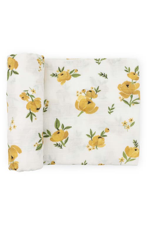 Little Unicorn Organic Cotton Muslin Swaddle Blanket In White