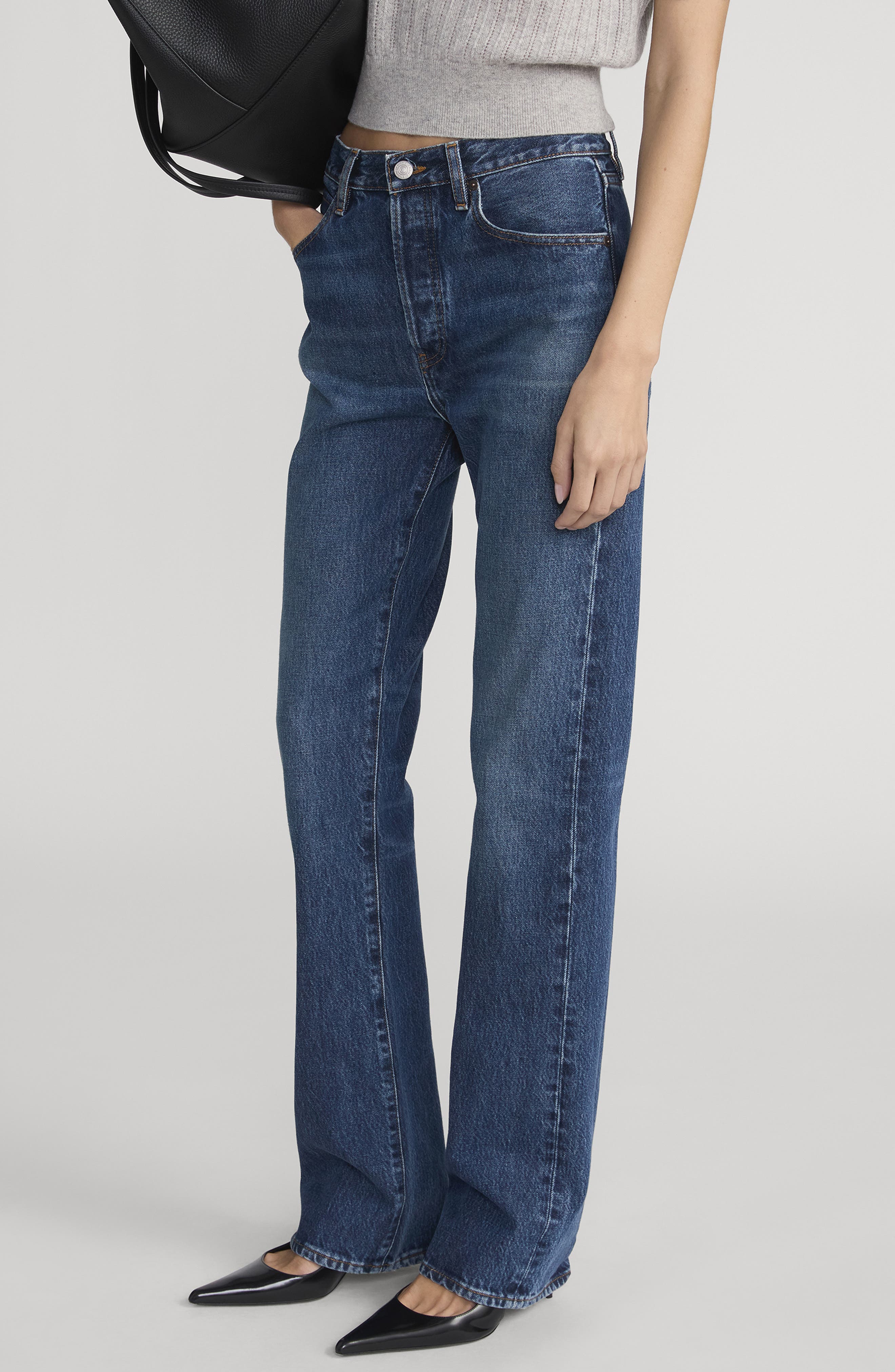 The Vertical High Waist Relaxed Straight Leg Jeans - image 4