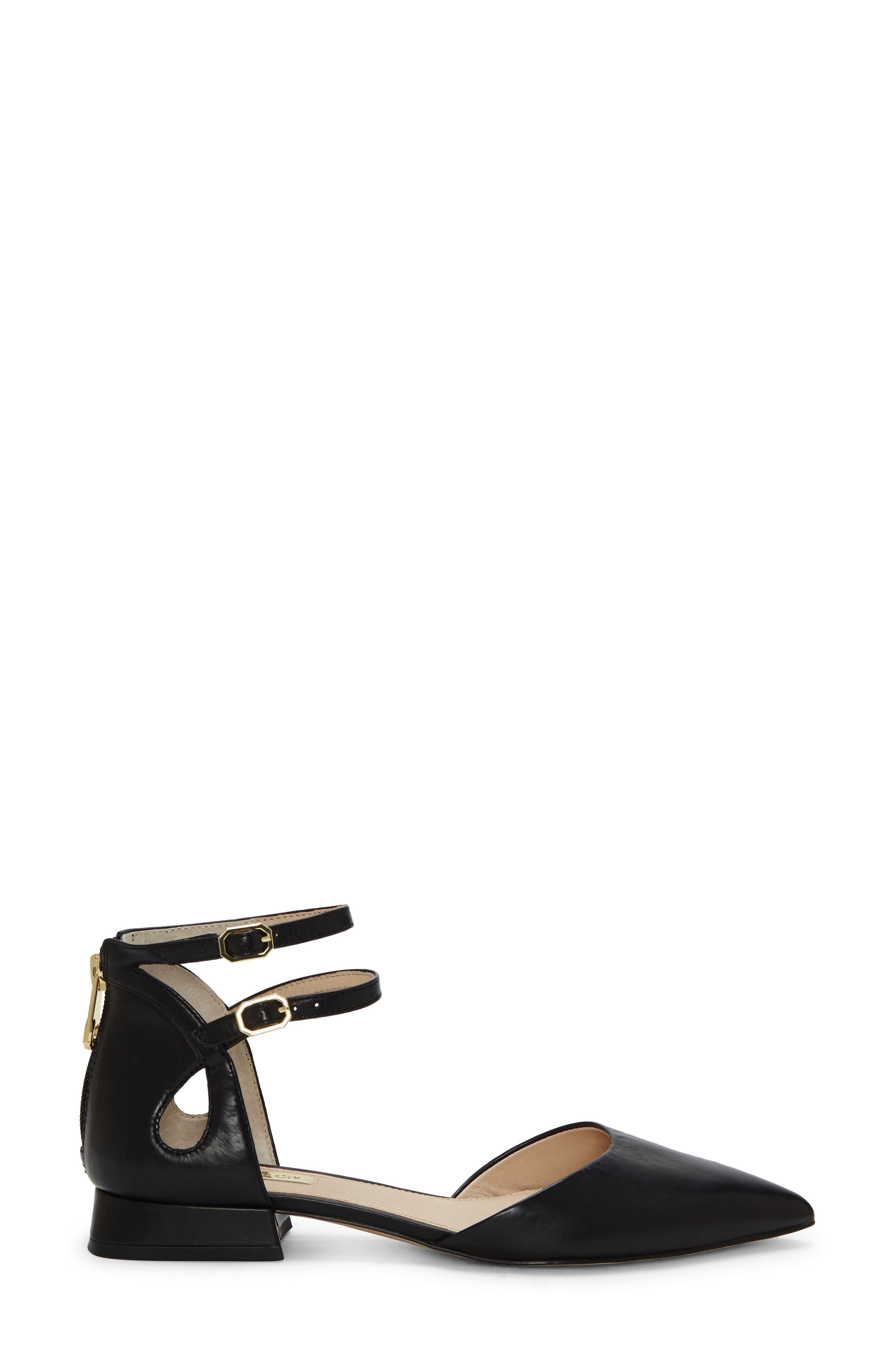 Louise et Cie Carlen Ankle Strap Flat, Alternate, color, 