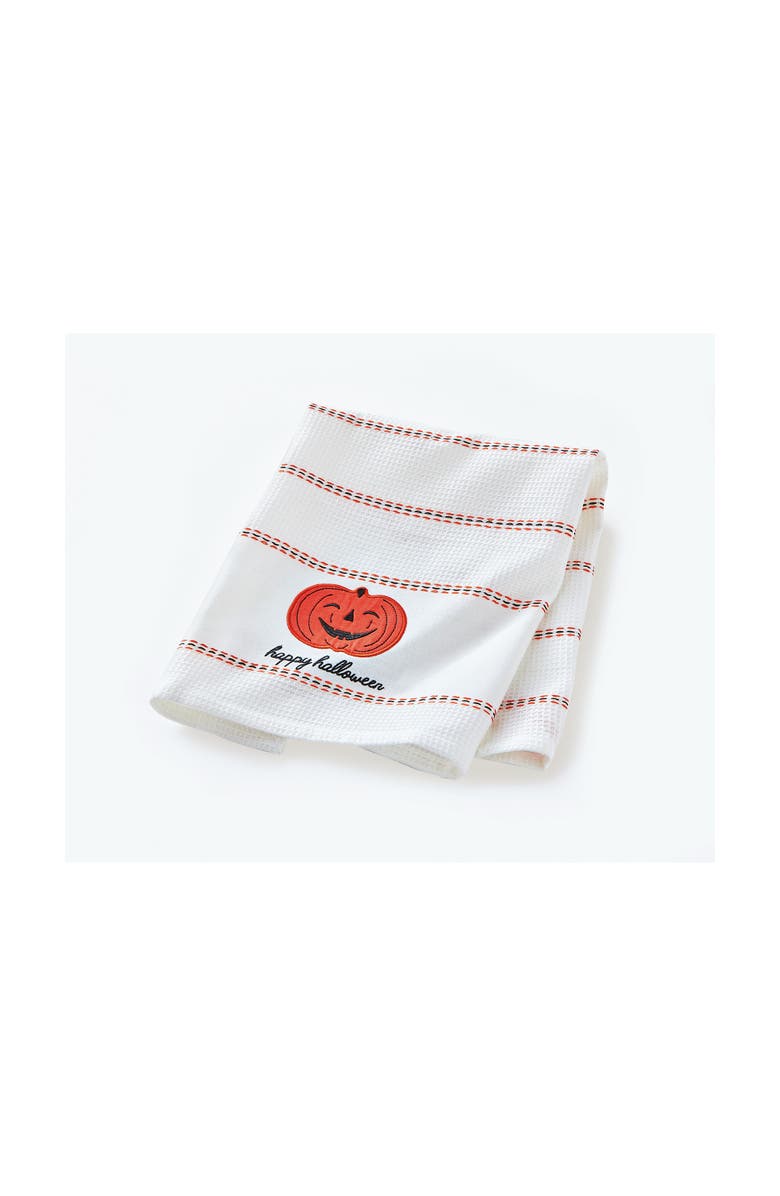 tag Happy Halloween Set of Two Multicolor Cotton Towels, Alternate, color, 