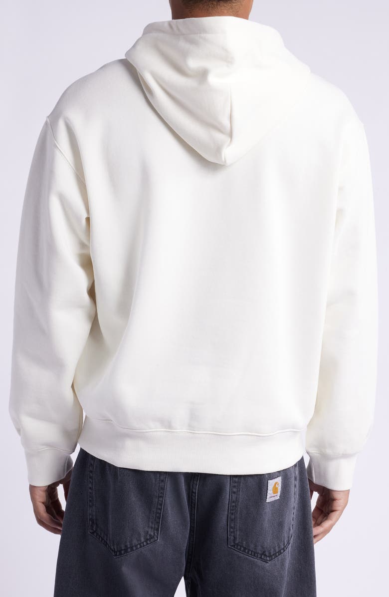 Carhartt Work In Progress Brown Ducks Embroidered Graphic Hoodie, Alternate, color, 