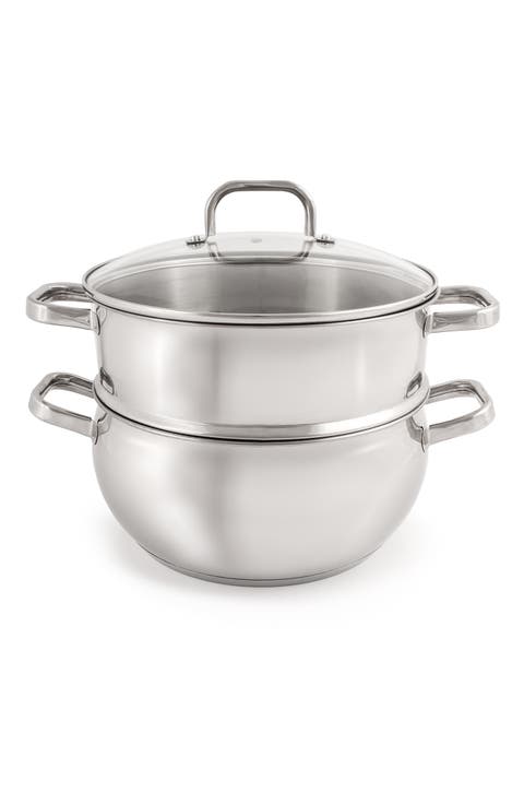 Stainless Steel 5.5 Qt. Stock Pot