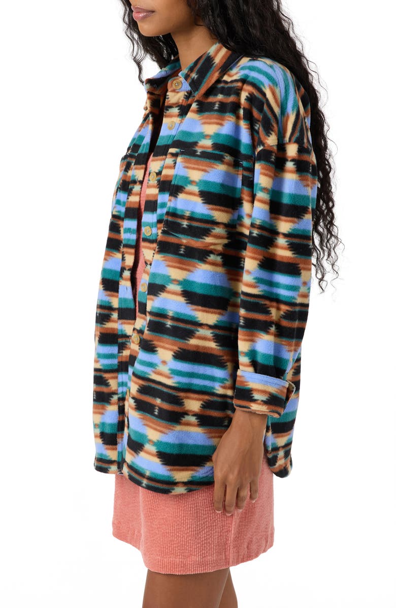O'Neill Rune Oversize Superfleece Shirt Jacket, Alternate, color,