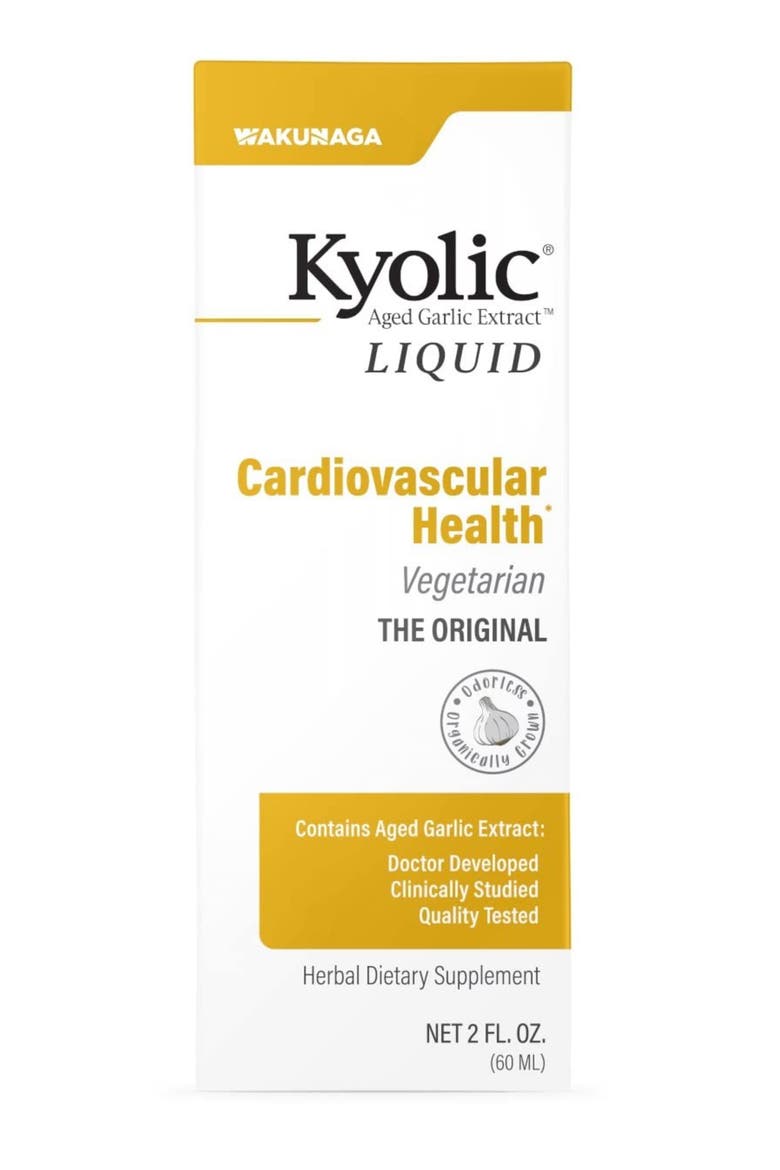 Aged Garlic Extract Cardiovascular Health, Liquid 2 Ounces, Main, color, None