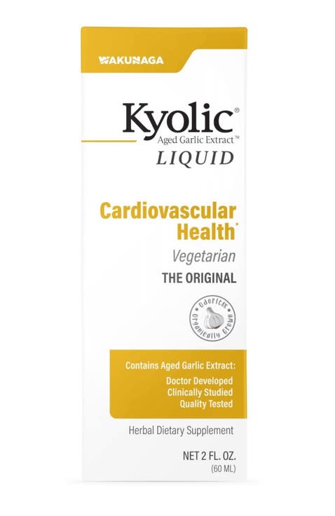 Aged Garlic Extract Cardiovascular Health, Liquid 2 Ounces (60 ml)