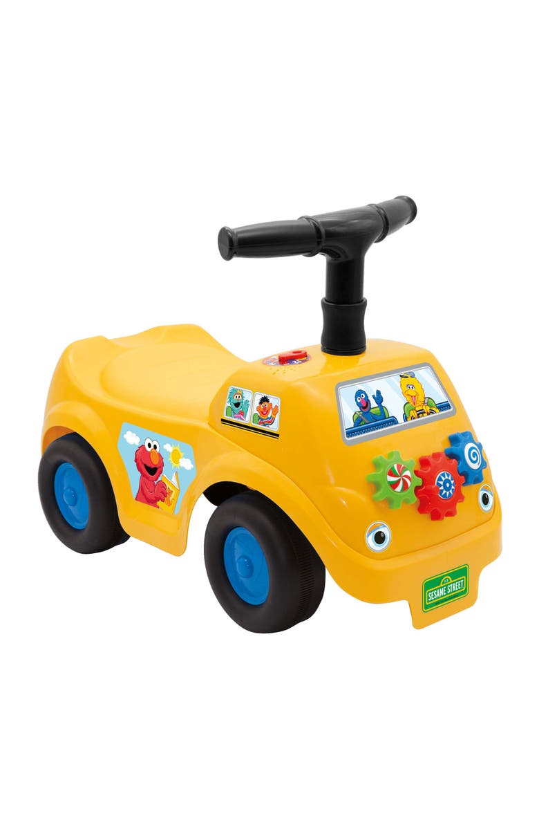 Kiddieland Elmo Sesame Street Lights N' Sounds Rideon, Main, color, Yellow