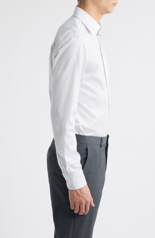 Hugo Boss Hank Slim Fit Solid Dress Shirt