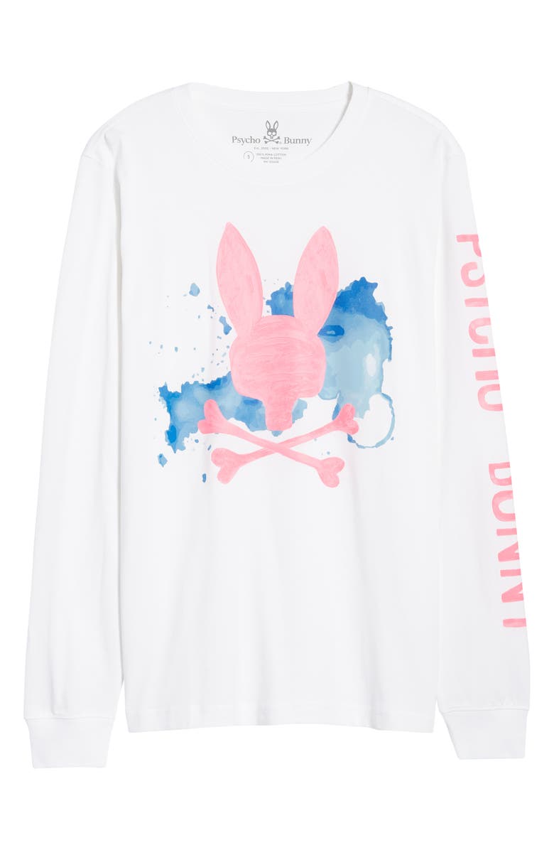 Psycho Bunny Mallette Long Sleeve Graphic Tee, Alternate, color, 