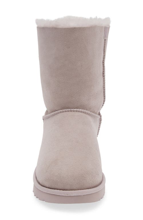 Ugg ® Bailey Bow Ii Genuine Shearling Boot In Pale Smoke