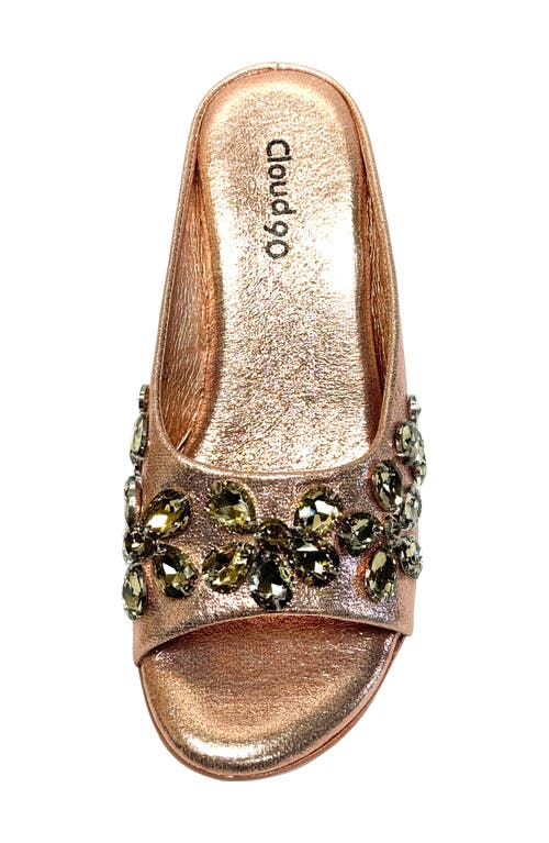 Ninety Union Cairo Wedge Sandal In Champagne