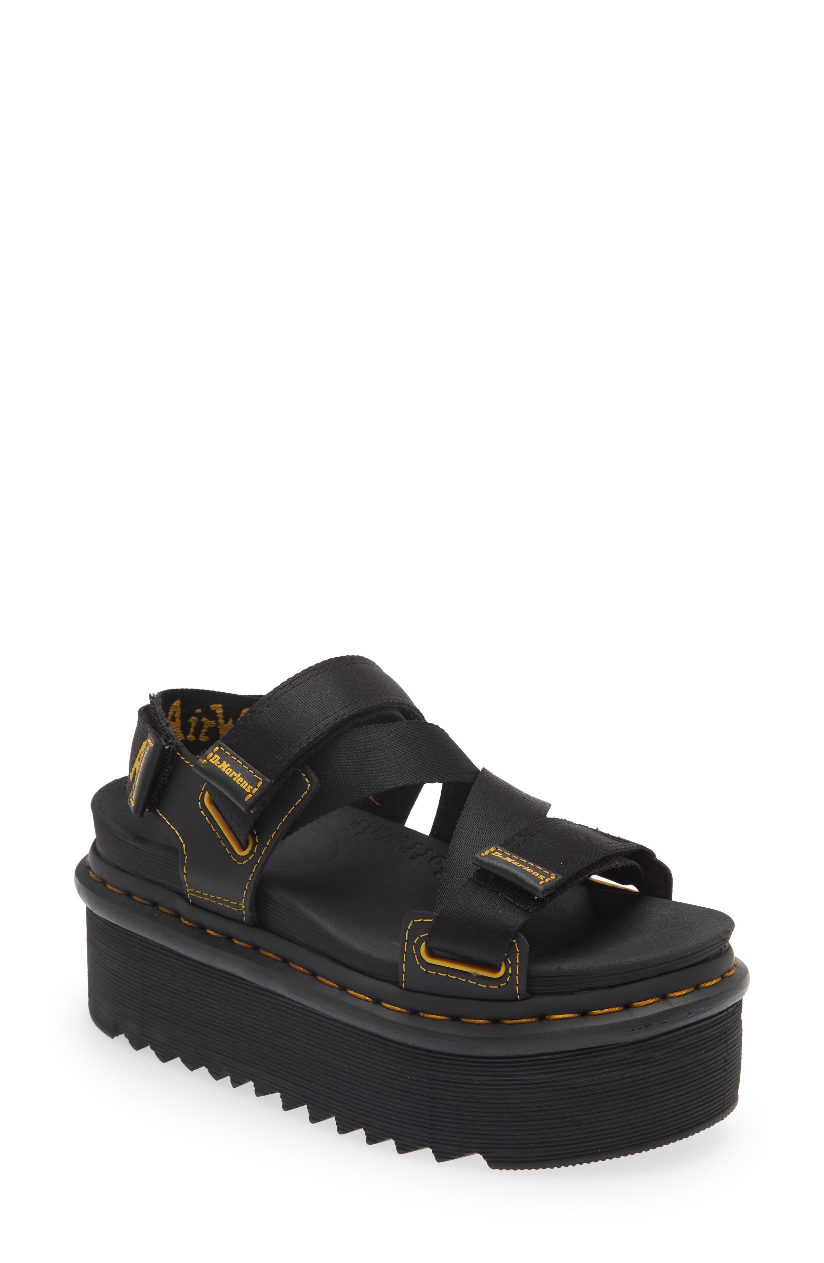 Dr. Martens Kimber Platform Strappy Sandal, Main, color, 