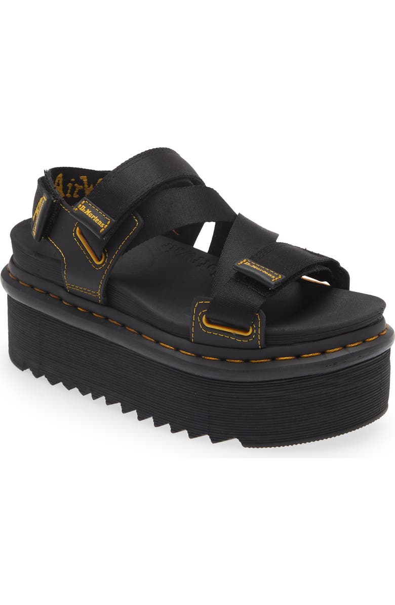 Dr. Martens Kimber Platform Strappy Sandal, Main, color,