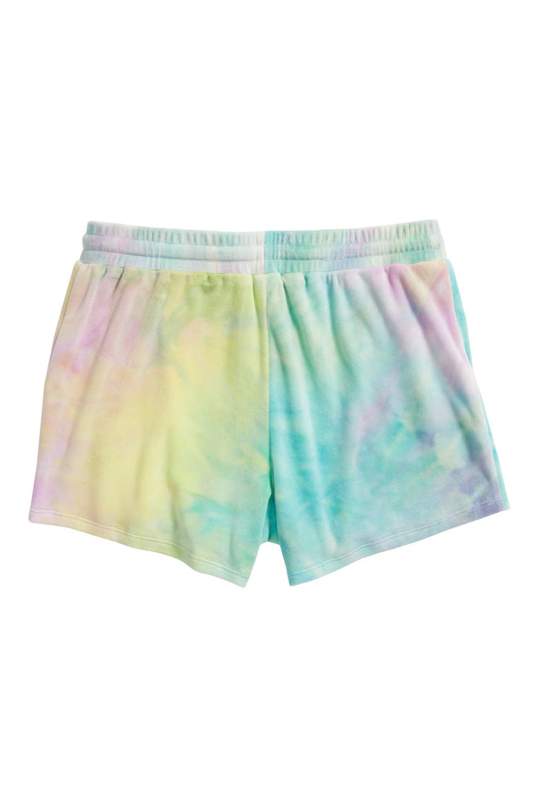 Tie Dye Shorts, Alternate, color, MELLOW MERMAID