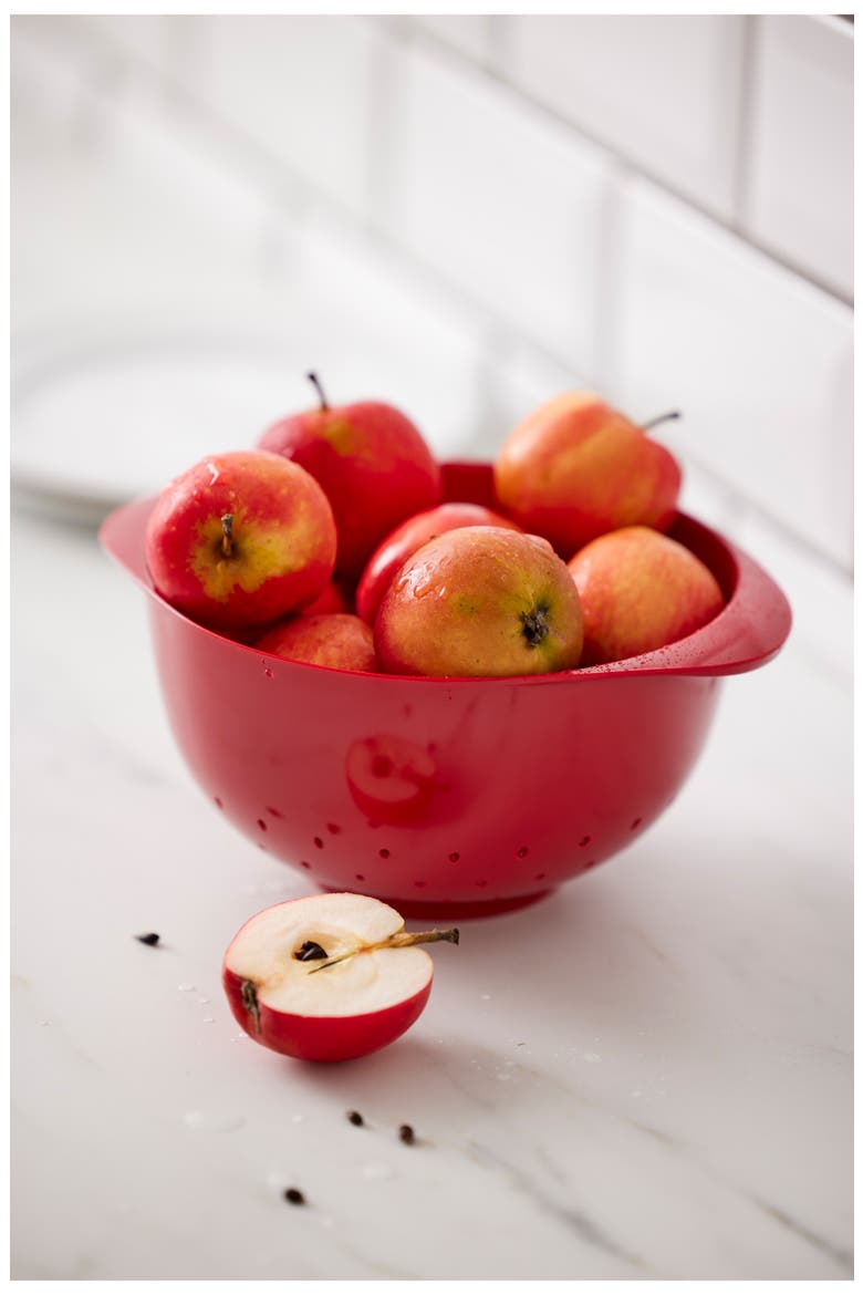 Margrethe Mixing Bowl, Alternate, color, RED