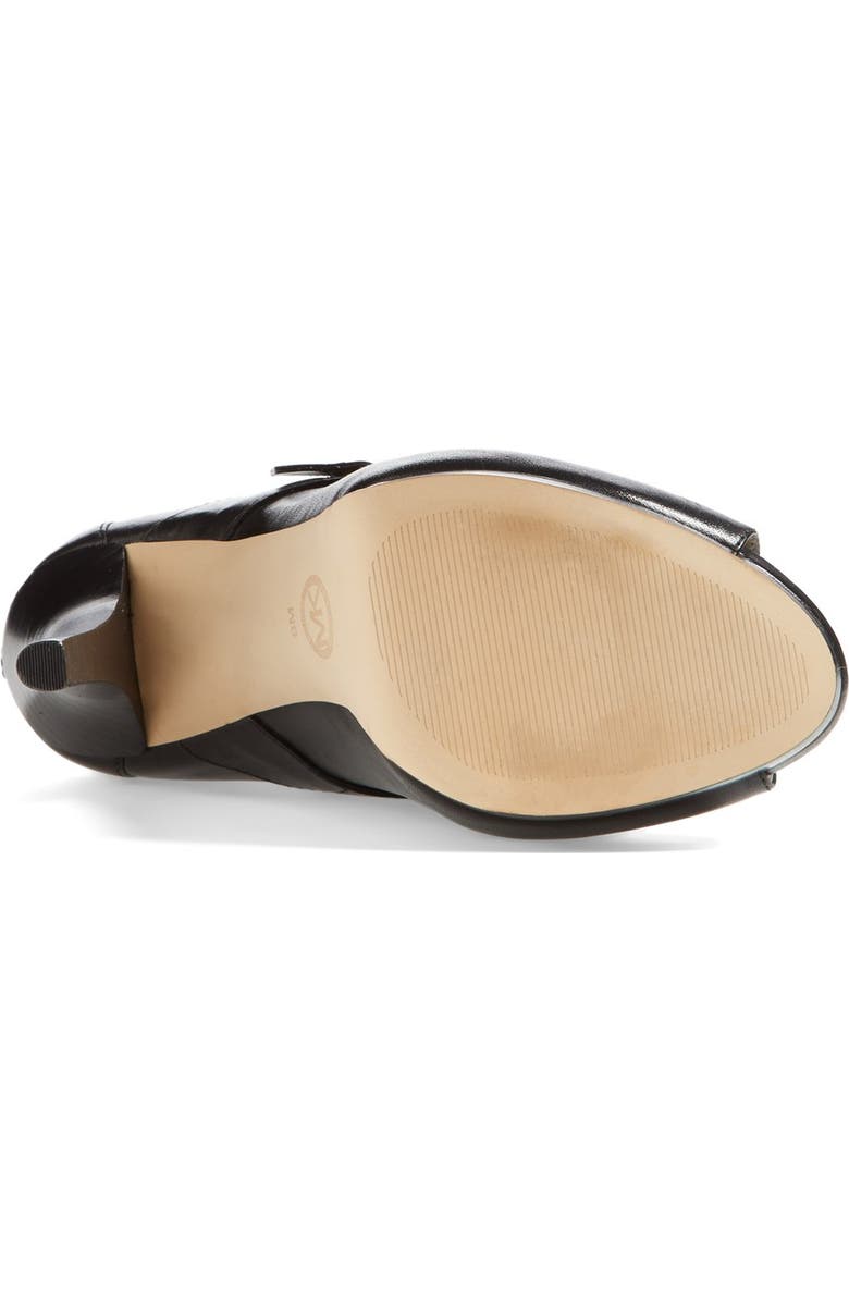MICHAEL Michael Kors 'Guiliana' Peep Toe Bootie, Alternate, color,