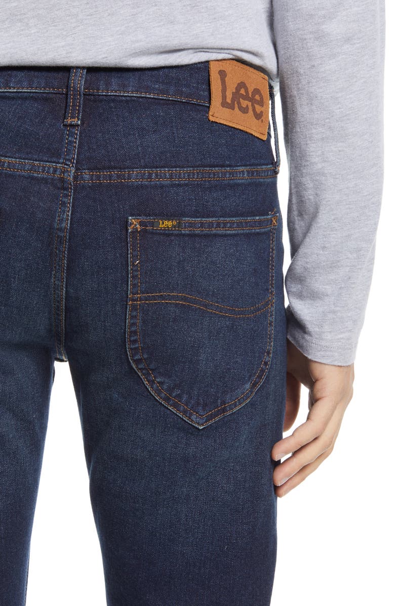 Lee Slim Straight Leg Jeans, Alternate, color, 
