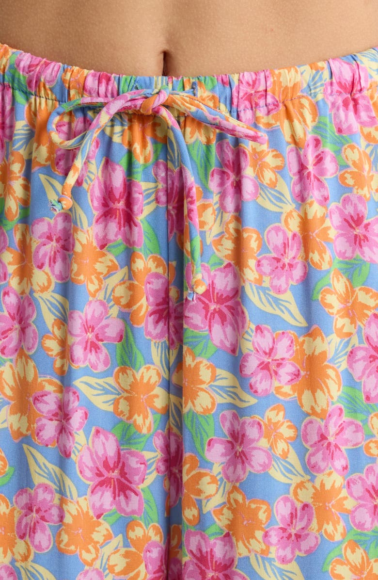 Rip Curl Malibu Cove Print Pants, Alternate, color, Blue