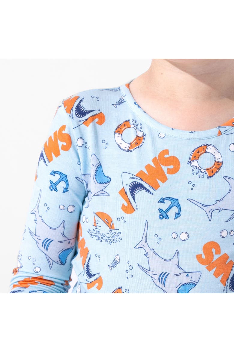 Kids' JAWS Set of 2 Piece Pajamas, Alternate, color, JAWS