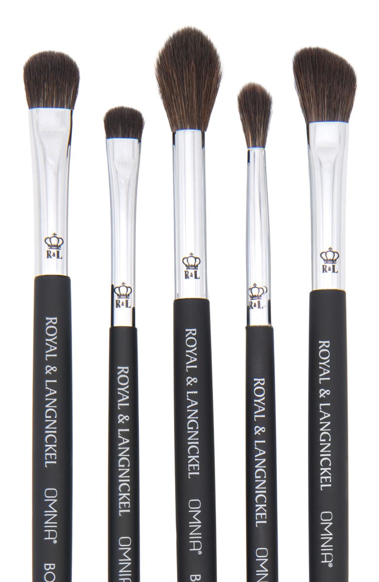 OMNIA Brush Pro Blending 5pc Makeup Brush Set, Alternate, color, 