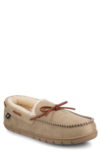 Vance Co. Vance Co Hayden Faux Fur Lined Slipper In Neutral