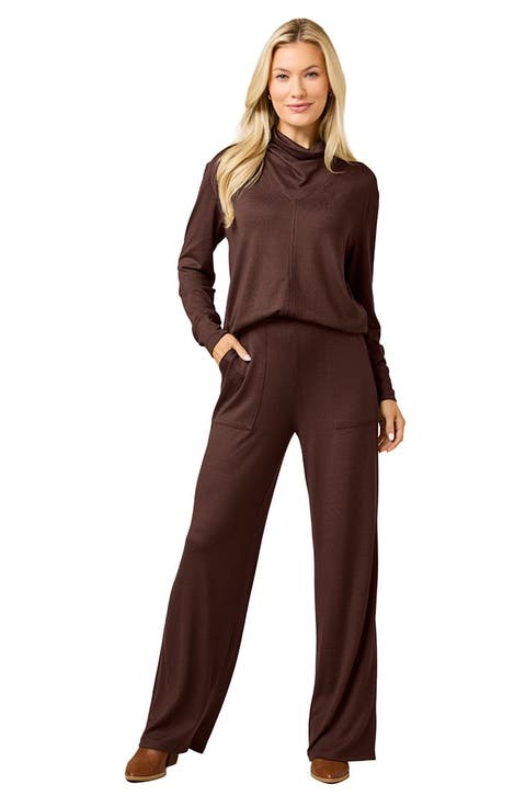 Dream Cowl Neck Lounge Set