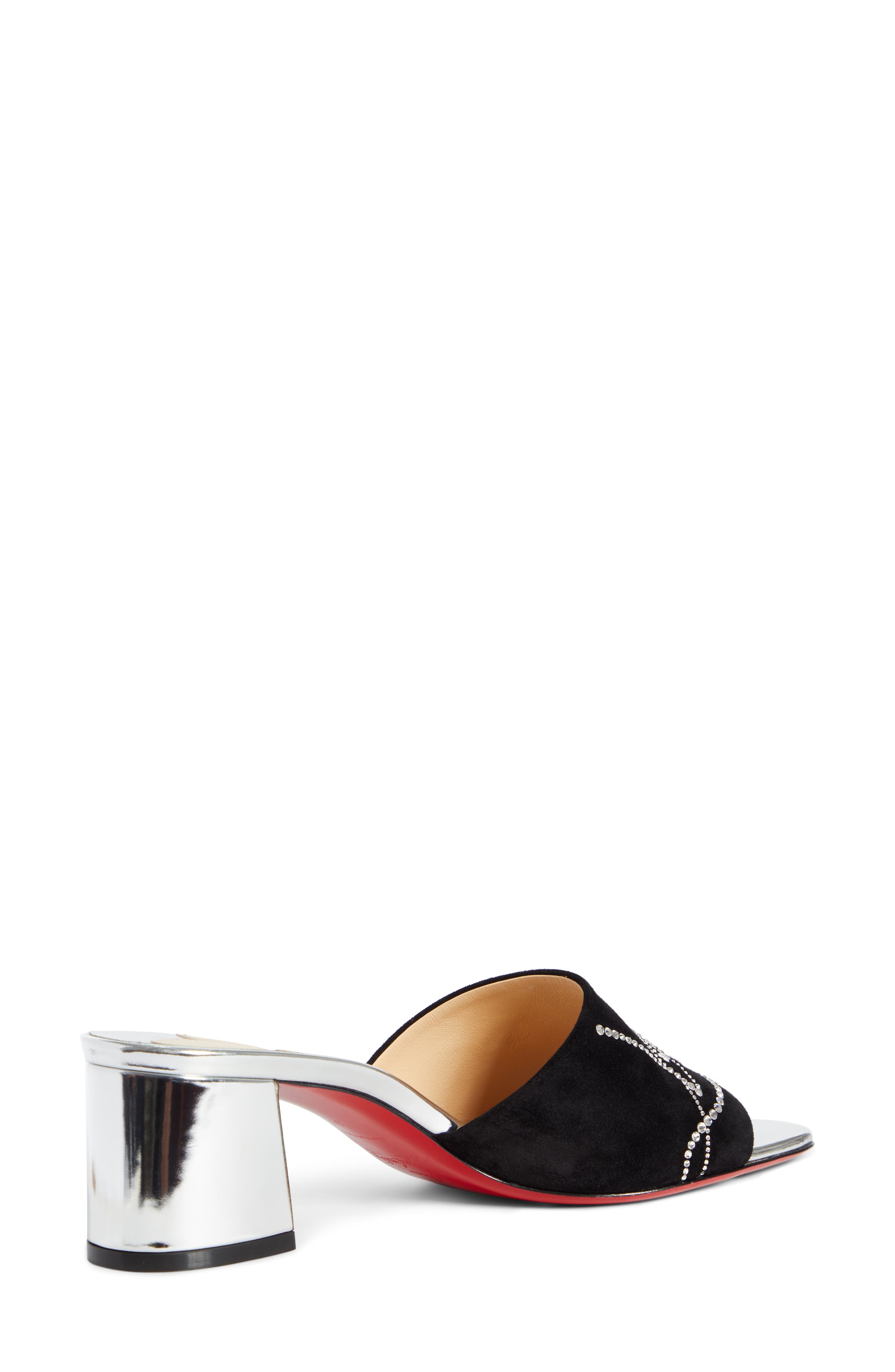 Christian Louboutin Dear Home Slide Sandal, Alternate, color, 