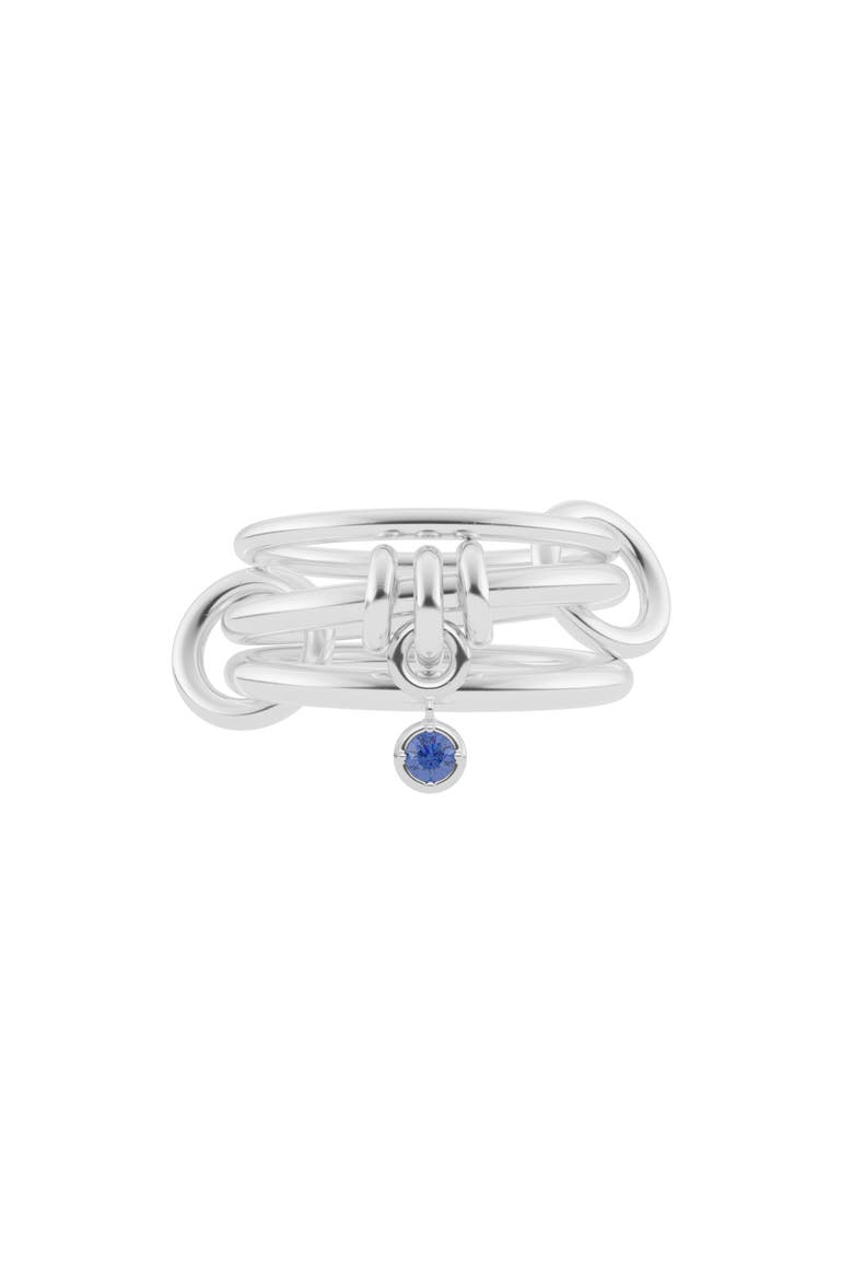 Piera Linked Rings, Main, color, SILVER