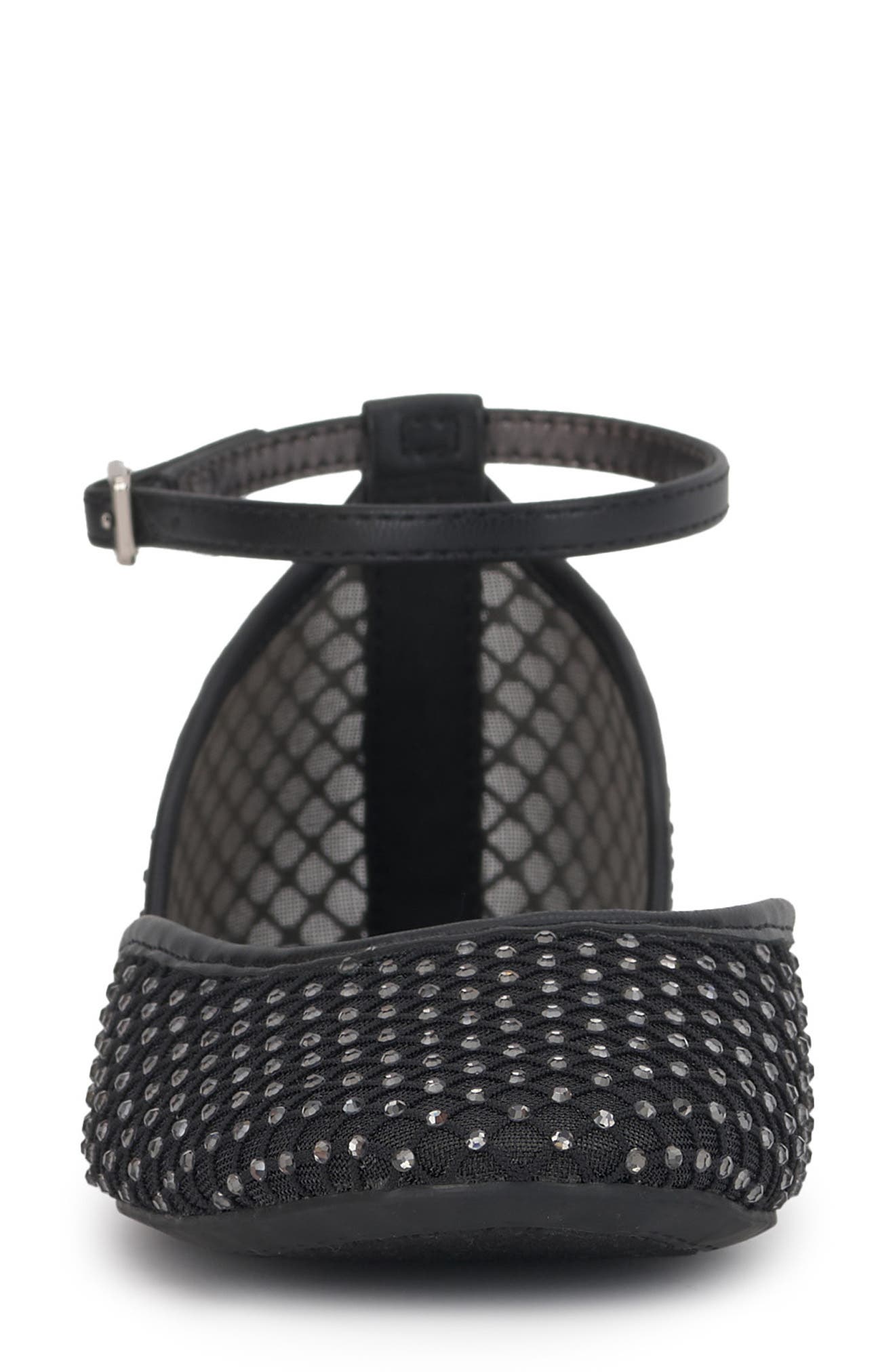 Jessica Simpson Laelli Ankle Strap Flat, Alternate, color, Black