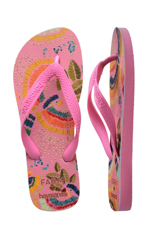 Shop Havaianas X Farm Rio Classic Flip Flop