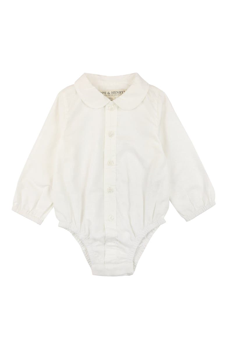 Hope & Henry Baby Organic Bodysuit and Jumper Set, Infant, Alternate, color, Berry Tartan Set