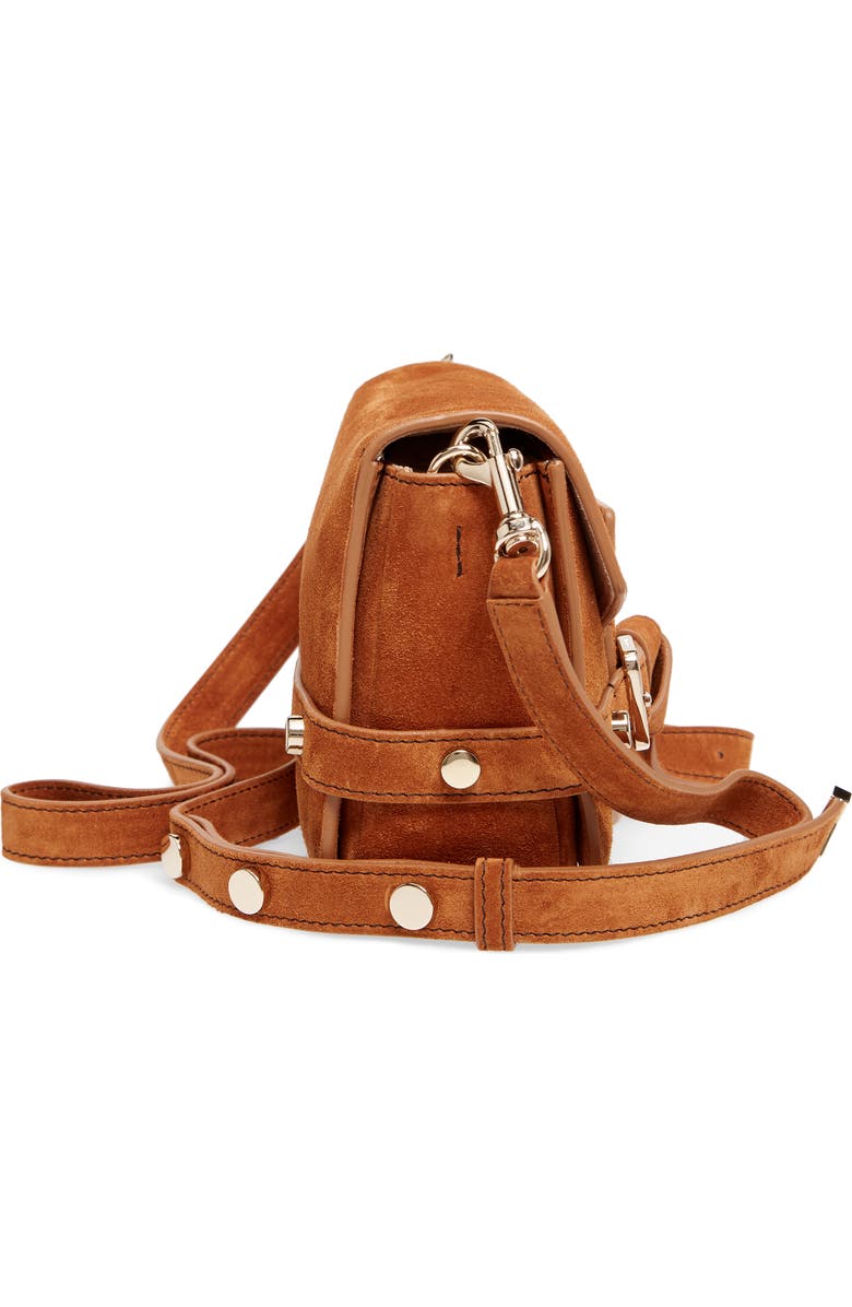 Jimmy Choo Lexi Suede Crossbody Bag, Alternate, color,