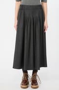 Weekend Max Mara Stretch Wool Midi Skirt
