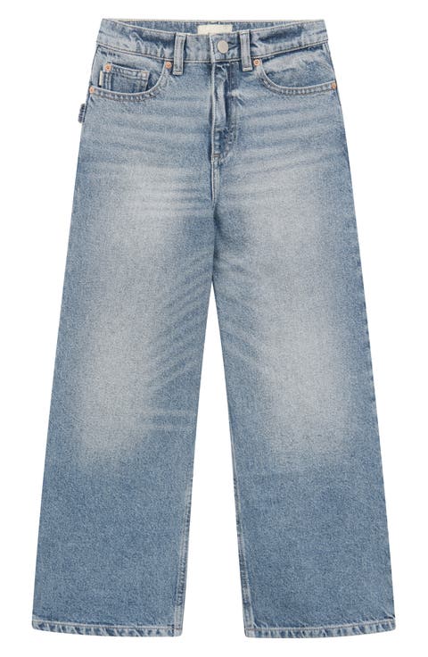 Kids' Zeke Wide Leg Jeans