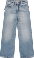 DL1961 Kids' Zeke Wide Leg Jeans