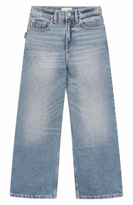 DL1961 Kids' Zeke Wide Leg Jeans