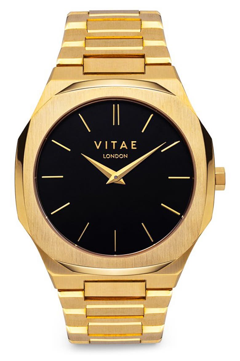 Ada Bracelet Watch, 42mm, Main, color, MIDNIGHT/ GOLD