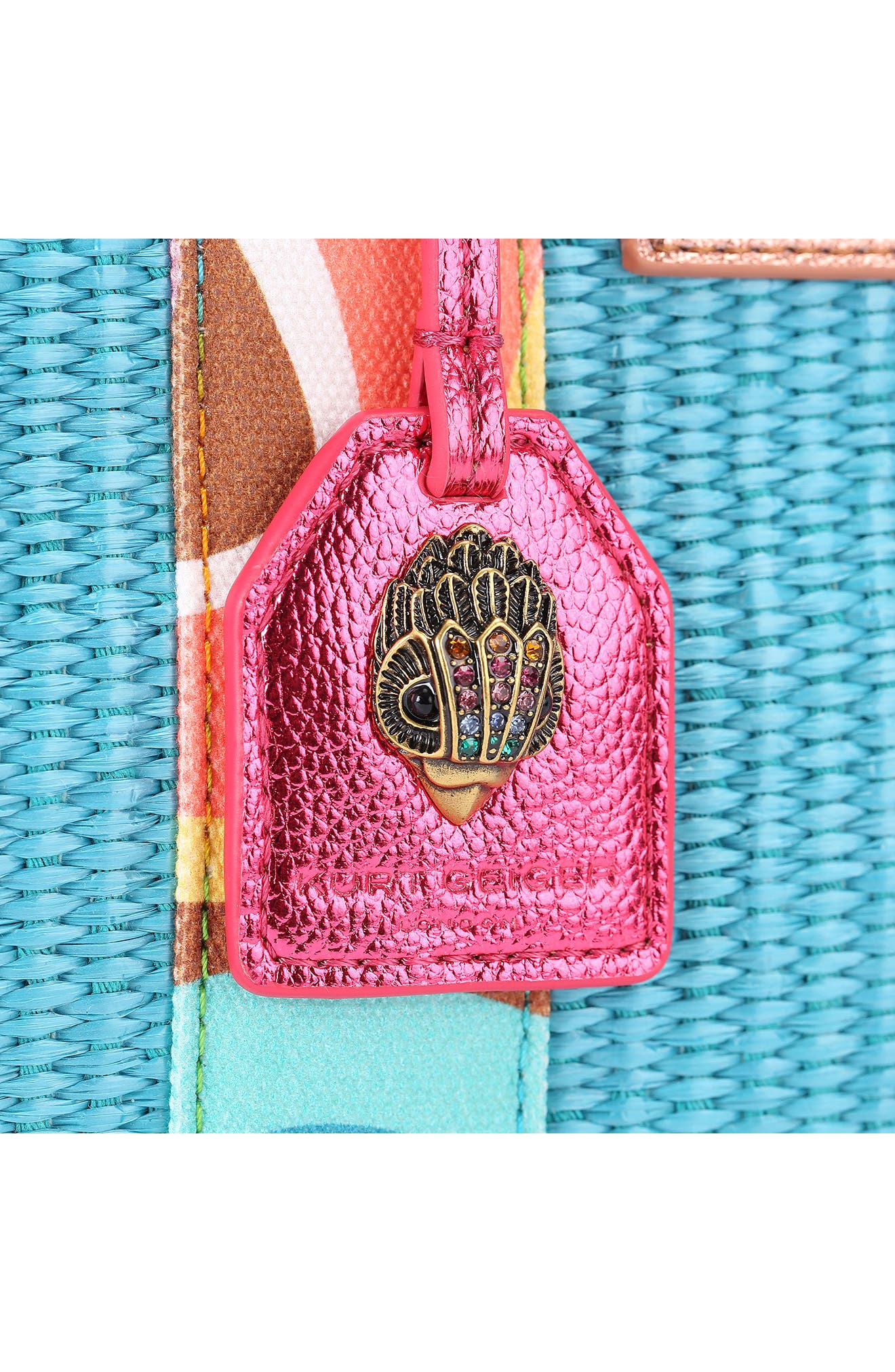 Kurt Geiger London Small Southbank Shopper Bag, Alternate, color, Open Blue