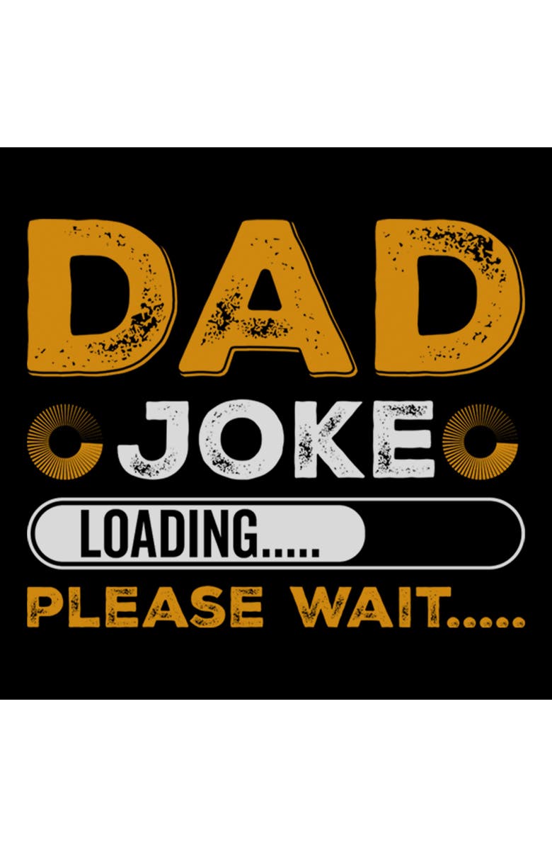 Lost Gods Men's Lost Gods Dad Joke Loading  Graphic T-Shirt, Alternate, color, Black