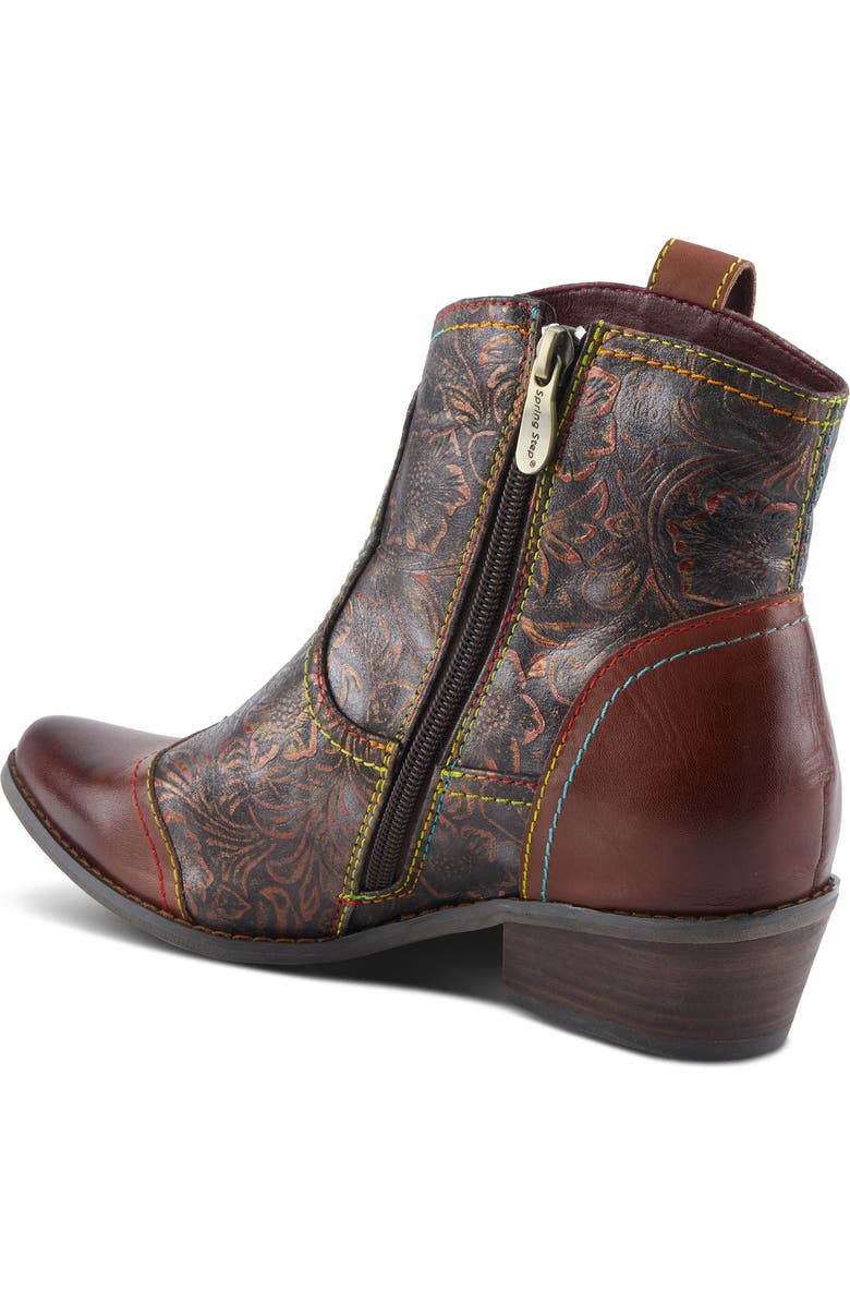 L'Artiste by Spring Step Countrypop Wingtip Pointed Toe Western Boot, Alternate, color,