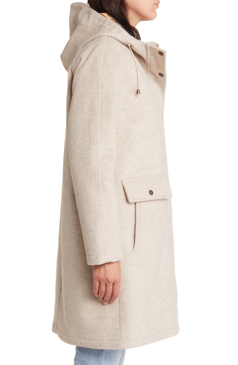 Pendleton Hayden Water Repellent Wool Blend Hooded Coat, Alternate, color, 