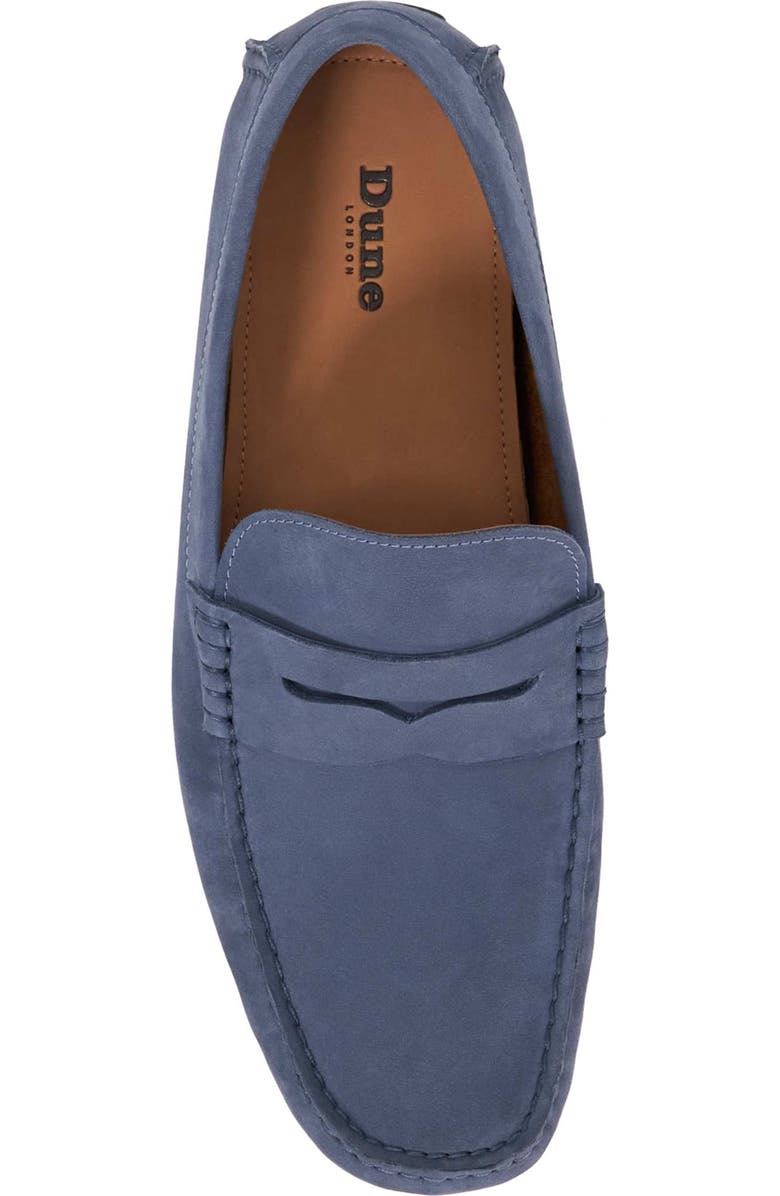 Dune London Bradlay Driving Loafer, Alternate, color, Blue