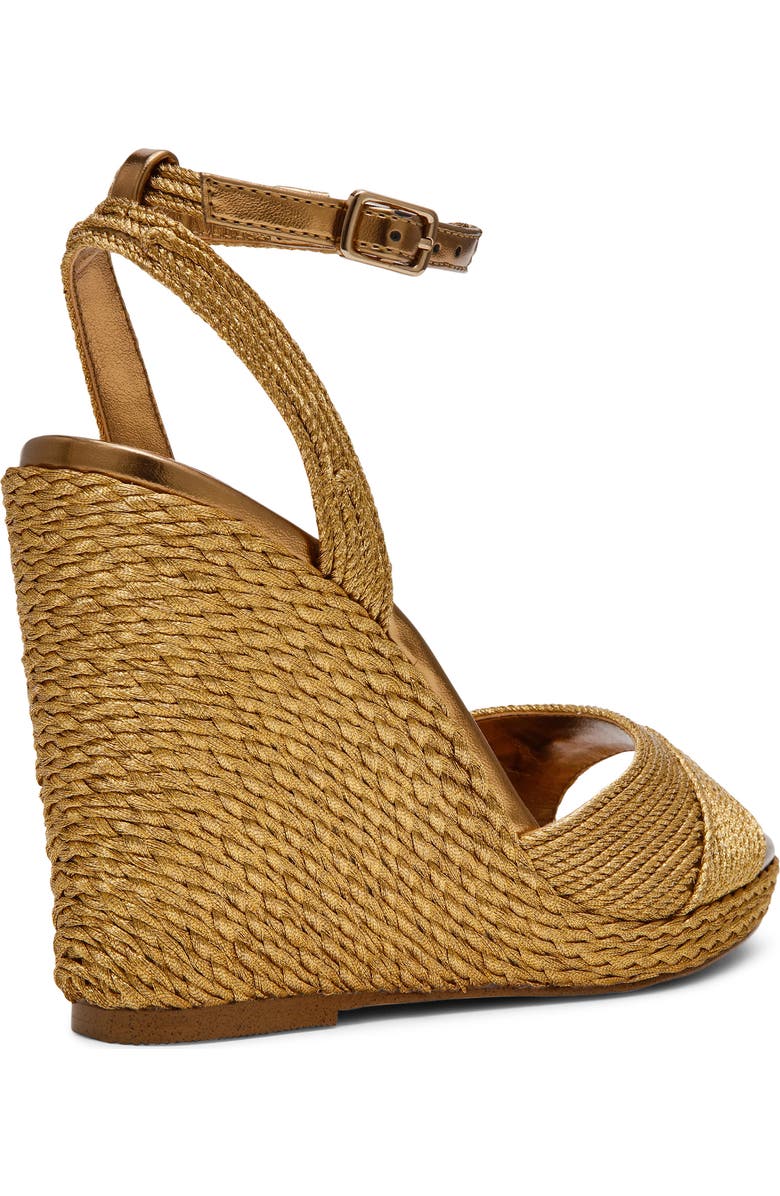 Steve Madden Devin Ankle Strap Wedge Sandal, Alternate, color,