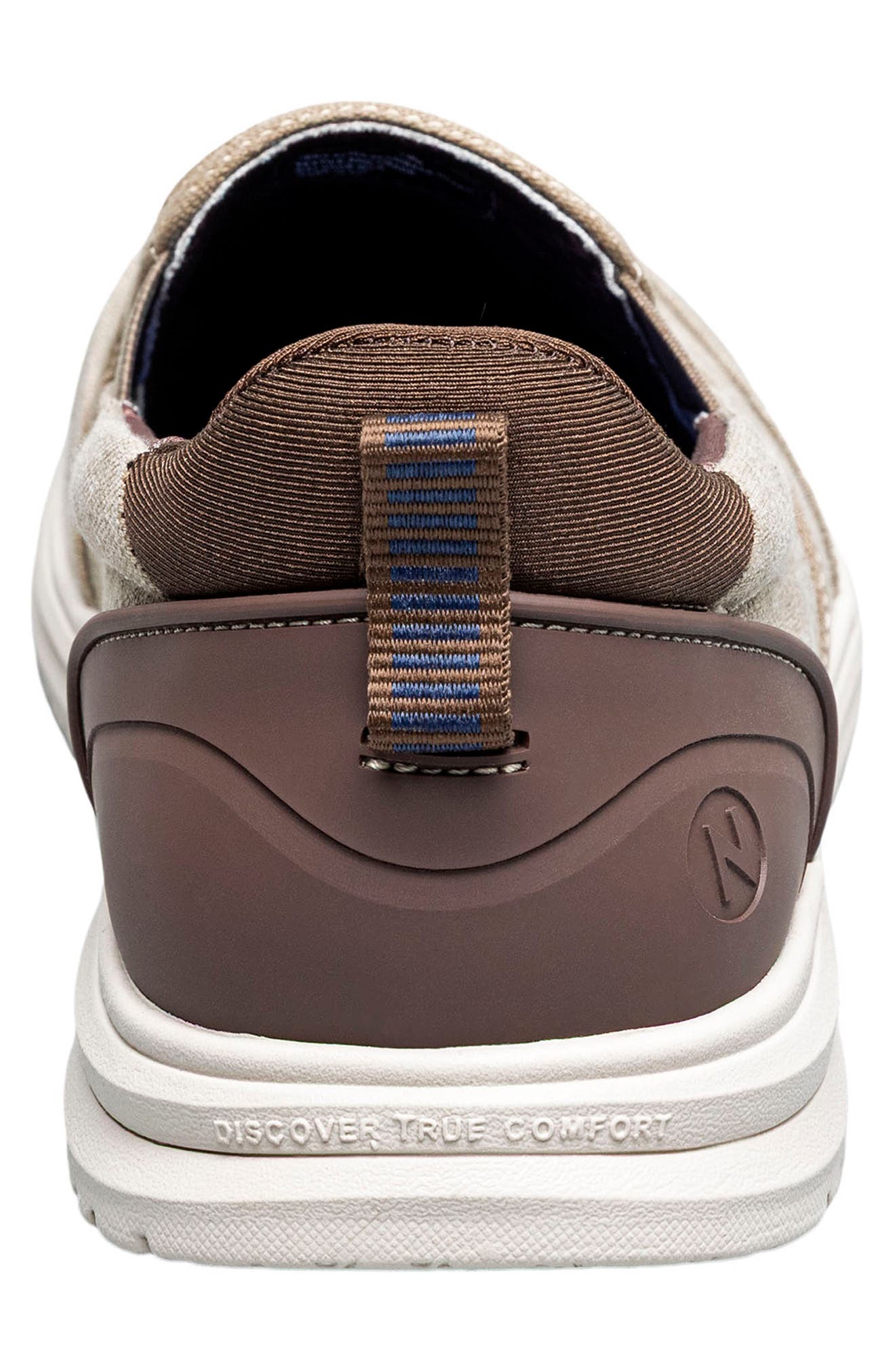 Brew City EZ Hands Free Slip-On Sneaker - Wide Width Available, Alternate, color, STONE MULTI